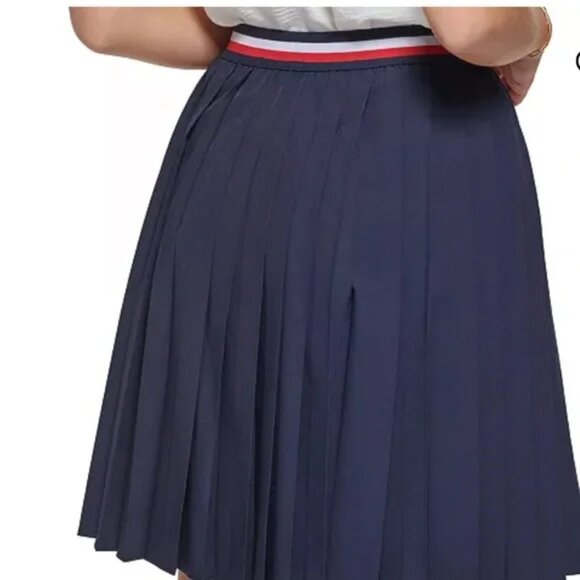 NWT Tommy Hilfiger Navy A-Line Skir - Picture 4 of 7